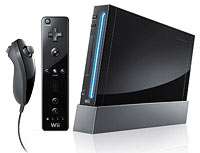 WII MODEL 1 BLACK (used) - Wii System