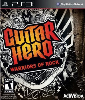 GUITAR HERO WARRIORS OF ROCK (GAME ONLY) - PlayStation 3 GAMES