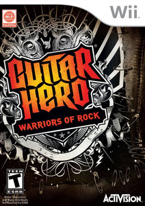 GUITAR HERO WARRIORS OF ROCK (GAME ONLY) - Wii GAMES