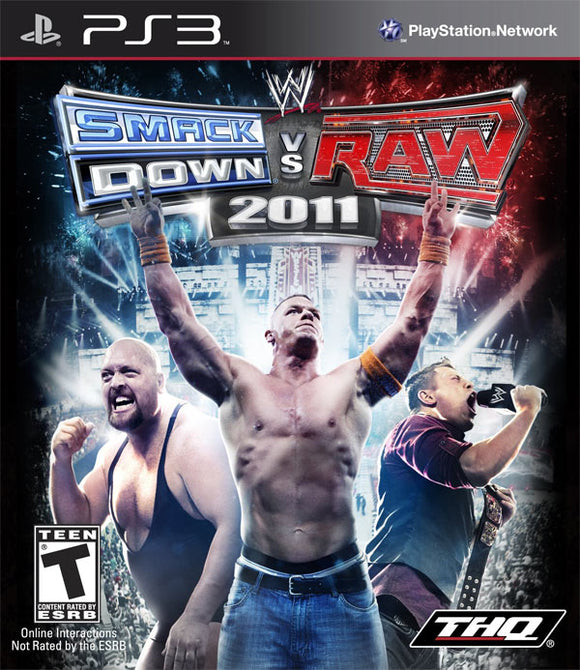 WWE SMACKDOWN VS RAW 2011 (new) - PlayStation 3 GAMES