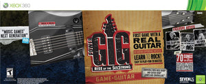 POWER GIG RISE OF THE SIX STRING GUITAR KIT - Xbox 360 GAMES