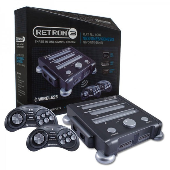 RETRON 3 GAMING SYSTEM - CHARCOAL GREY - Miscellaneous System