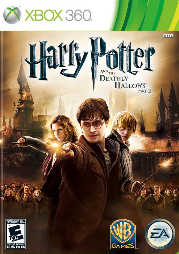 HARRY POTTER AND THE DEATHLY HALLOWS PT 2 - Xbox 360 GAMES