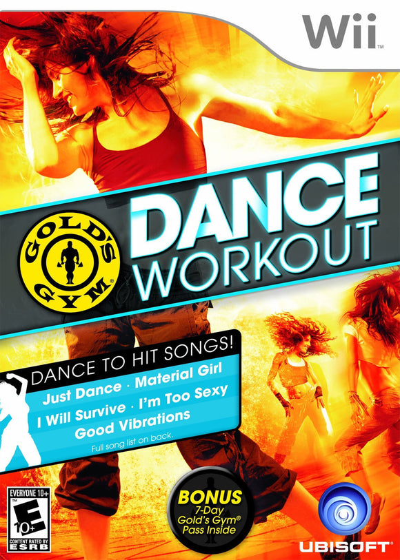 GOLDS GYM DANCE WORKOUT (used) - Wii GAMES