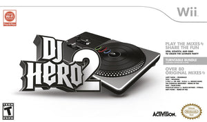 DJ HERO 2 TURNTABLE BUNDLE (new) - Wii GAMES