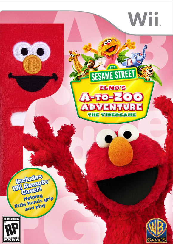 SESAME STREET - ELMO'S A-TO-ZOO ADVENTURE - Wii GAMES