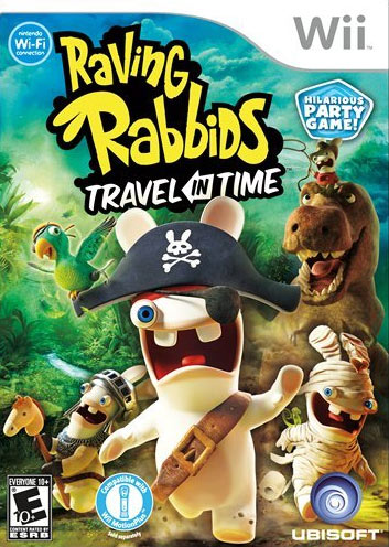 RAVING RABBIDS TRAVEL IN TIME - Wii GAMES