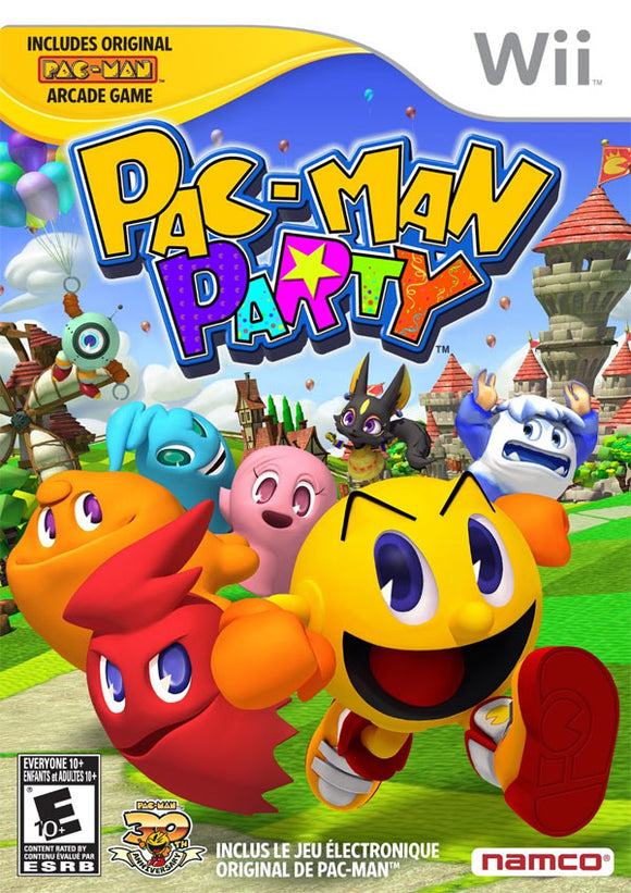 PAC MAN PARTY 30TH ANNIVERSARY - Wii GAMES