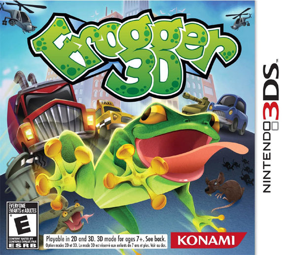 FROGGER 3D - Nintendo 3DS GAMES