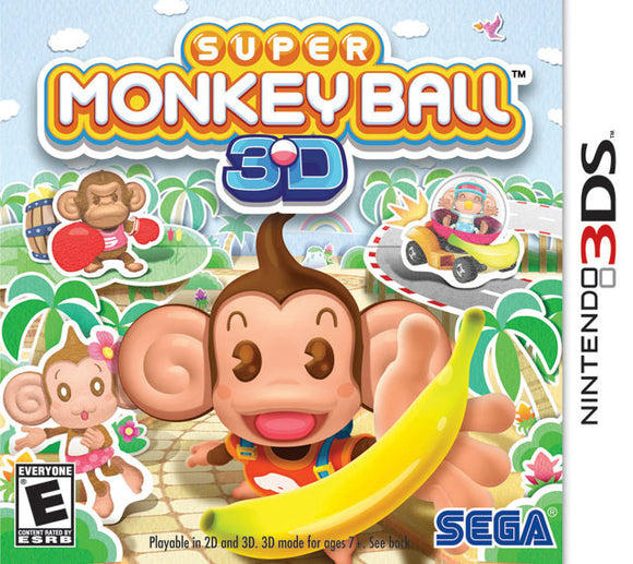 SUPER MONKEY BALL - Nintendo 3DS GAMES