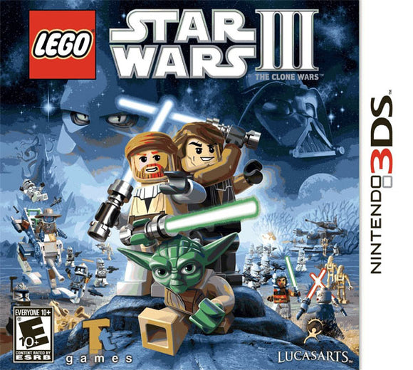 LEGO STAR WARS III - THE CLONE WARS - Nintendo 3DS GAMES
