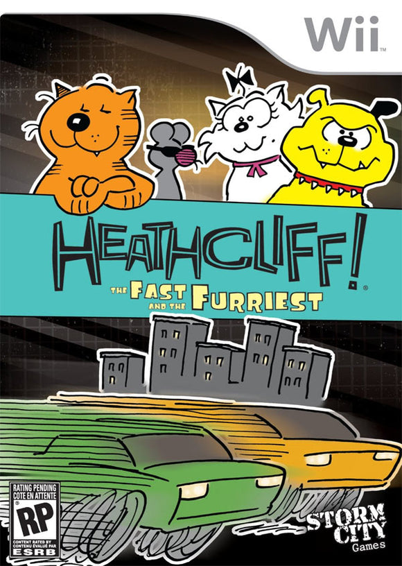 HEATHCLIFF! THE FAST AND THE FURRIEST - Wii GAMES