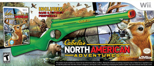 CABELAS NORTH AMERICAN ADVENTURES 2011 WITH GUN (used) - Wii GAMES