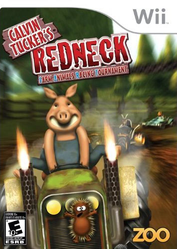 CALVIN TUCKERS REDNECK FARM ANIMAL RACING TOURNAMENT - Wii GAMES