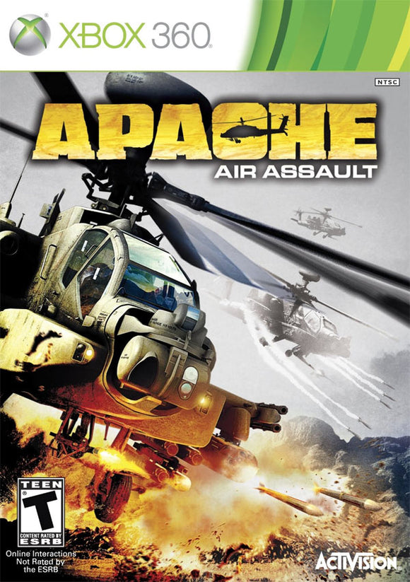 APACHE AIR ASSAULT (used) - Xbox 360 GAMES