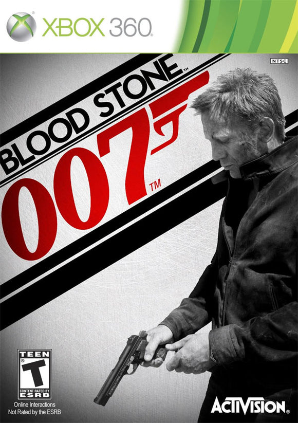 JAMES BOND BLOODSTONE (new) - Xbox 360 GAMES