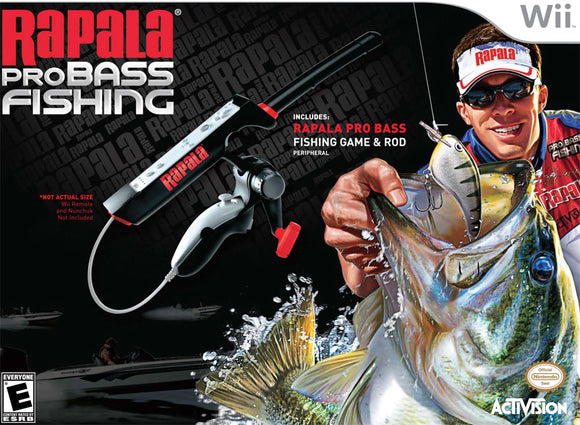 RAPALA PRO BASS FISHING BUNDLE - Wii GAMES
