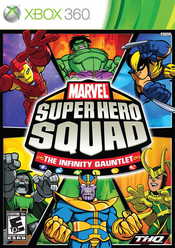 MARVEL SUPER HERO SQUAD THE INFINITY GAUNTLET - Xbox 360 GAMES