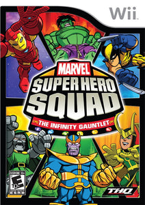 MARVEL SUPER HERO SQUAD THE INFINITY GAUNTLET - Wii GAMES