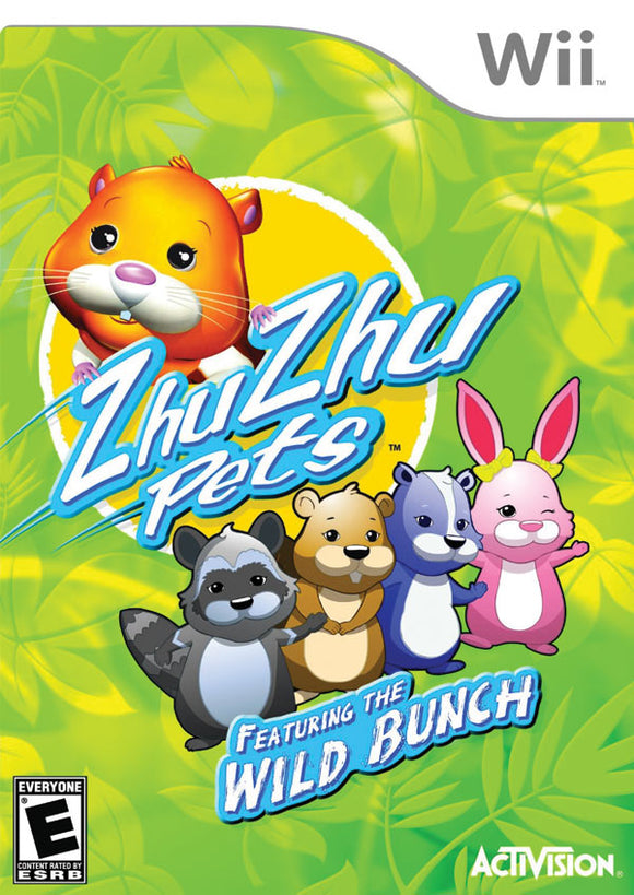 ZHU ZHU PETS WILD BUNCH (used) - Wii GAMES