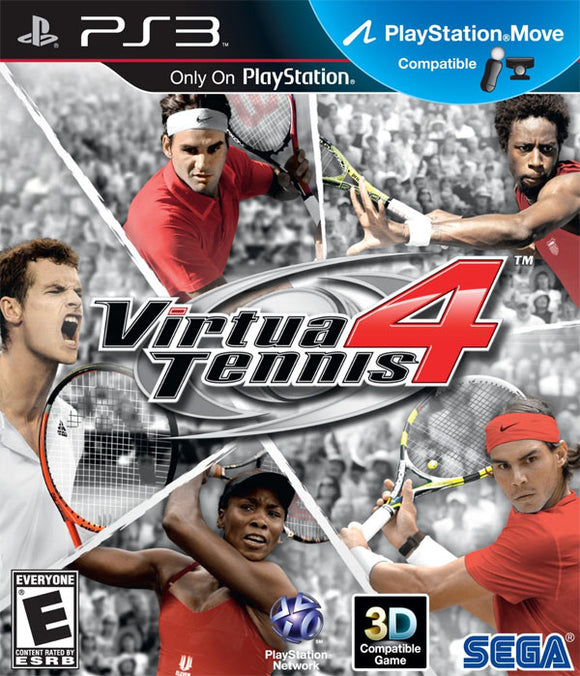 VIRTUA TENNIS 4 (new) - PlayStation 3 GAMES