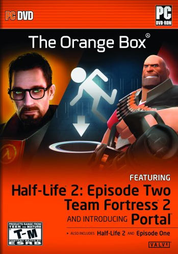 ORANGE BOX (HALF-LIFE 2 EP 2/ TEAM FORTRESS 2/ PORTAL) - PC GAMES