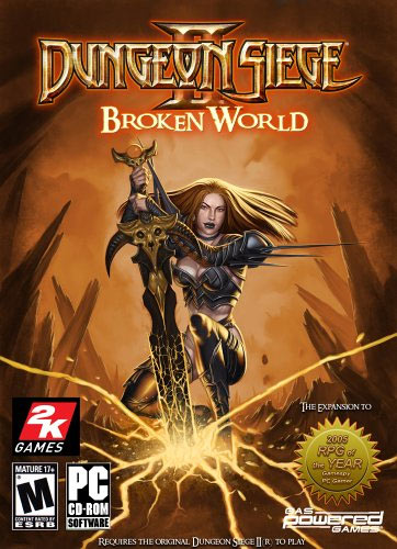 DUNGEON SIEGE II BROKEN WORLD - PC GAMES