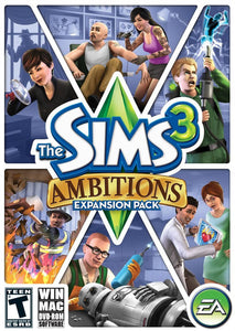 SIMS 3 AMBITIONS - EXTENSION PACK - PC GAMES