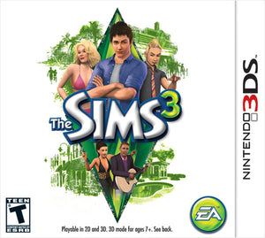 SIMS 3 (used) - Nintendo 3DS GAMES