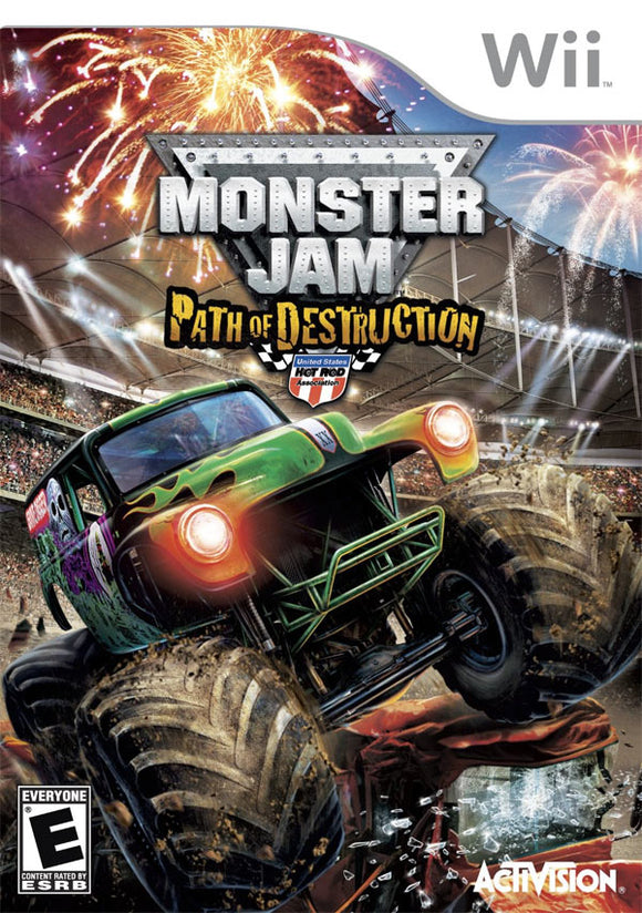 MONSTER JAM 3 PATH OF DESTRUCTION - Wii GAMES