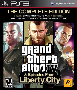 GRAND THEFT AUTO IV & EPISODES FROM LIBERTY CITY - THE COMPLETE EDITION (new) - PlayStation 3 GAMES