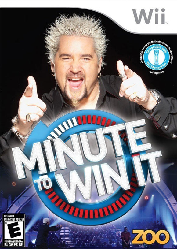 MINUTE TO WIN IT (used) - Wii GAMES