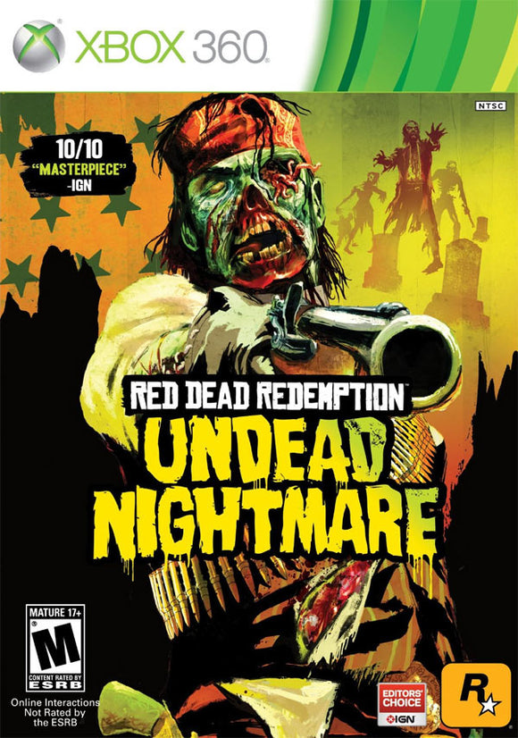 RED DEAD REDEMPTION UNDEAD NIGHTMARE - Xbox 360 GAMES