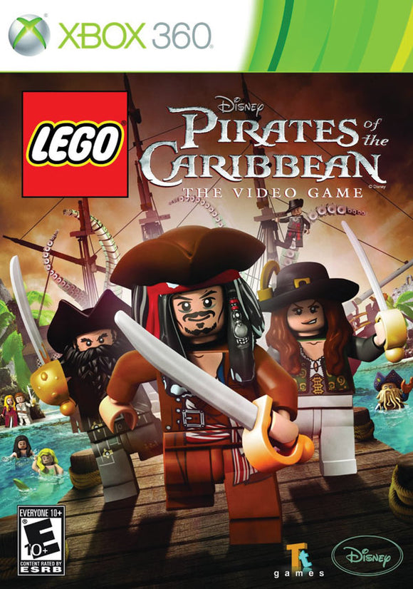 LEGO PIRATES OF THE CARIBBEAN THE VIDEO GAME - Xbox 360 GAMES