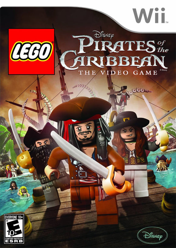 LEGO PIRATES OF THE CARIBBEAN THE VIDEO GAME (used) - Wii GAMES