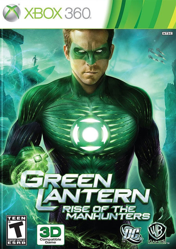 GREEN LANTERN RISE OF THE MANHUNTERS - Xbox 360 GAMES