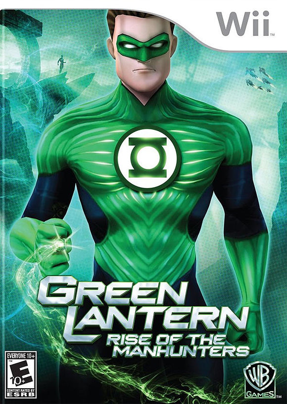 GREEN LANTERN RISE OF THE MANHUNTERS - Wii GAMES