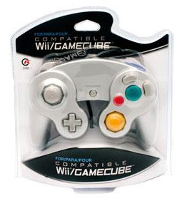 CONTROLLER WIRED - SILVER (TTX) (used) - Retro GAMECUBE