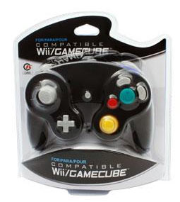 CONTROLLER WIRED - BLACK (TTX) (used) - GAMECUBE CONTROLLERS