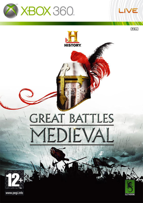 HISTORY CHANNEL GREAT BATTLES MEDIEVAL - Xbox 360 GAMES