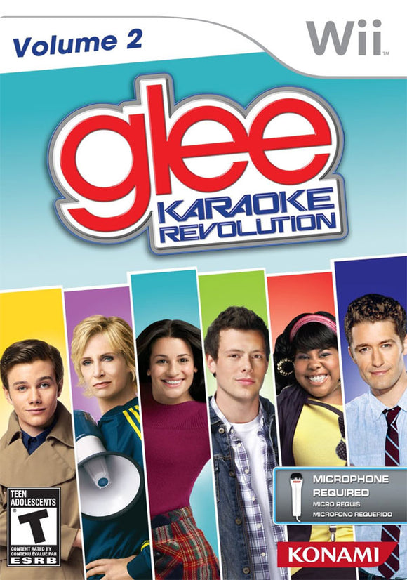 KARAOKE REVOLUTION GLEE 2 ROAD TO THE REGIONALS (GAME ONLY) - Wii GAMES