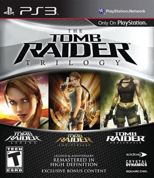 TOMB RAIDER TRILOGY - PlayStation 3 GAMES