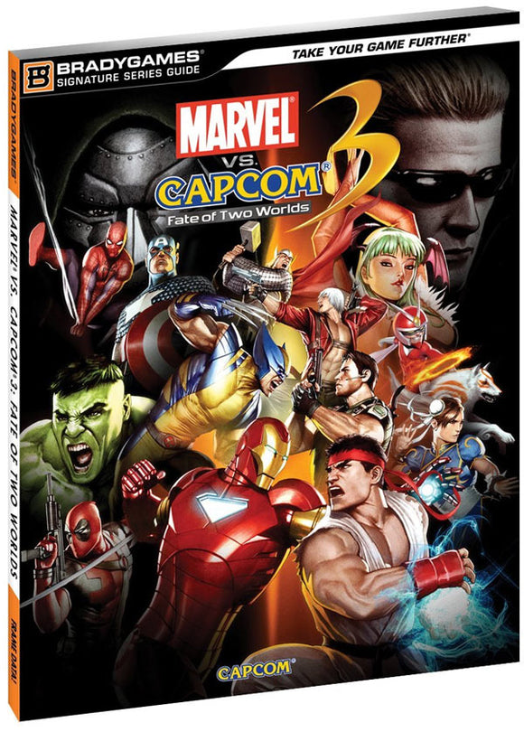 MARVEL VS CAPCOM 3 SIGNATURE SERIES GUIDE (used) - Hint Book