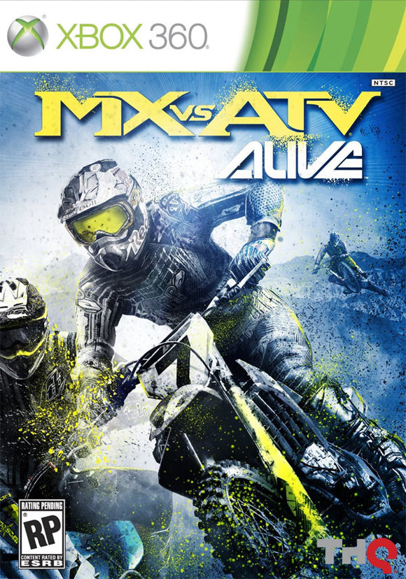 MX VS ATV ALIVE (used) - Xbox 360 GAMES