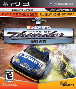 DAYS OF THUNDER (GAME AND BLU RAY) - PlayStation 3 GAMES