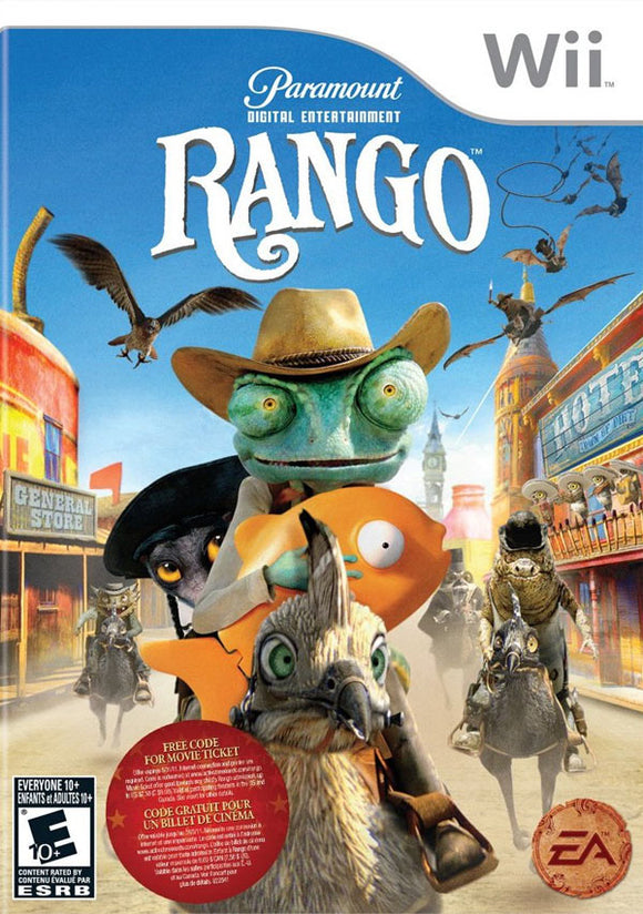 RANGO THE VIDEO GAME (used) - Wii GAMES