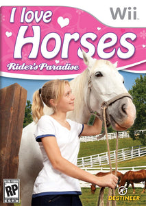 I LOVE HORSES RIDERS PARADE (used) - Wii GAMES