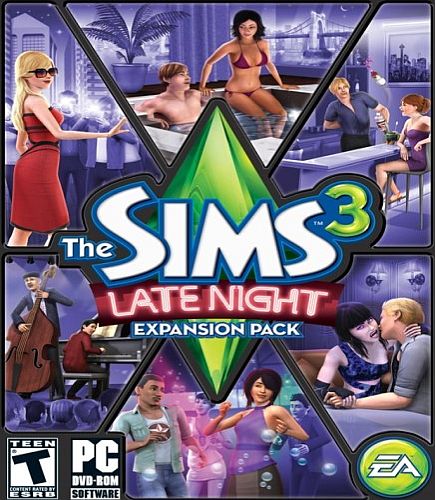 SIMS 3 LATE NIGHT - PC GAMES