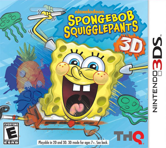 SPONGEBOB SQUIGGLEPANTS - Nintendo 3DS GAMES