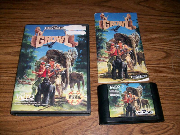 GROWL (used) - Retro SEGA GENESIS